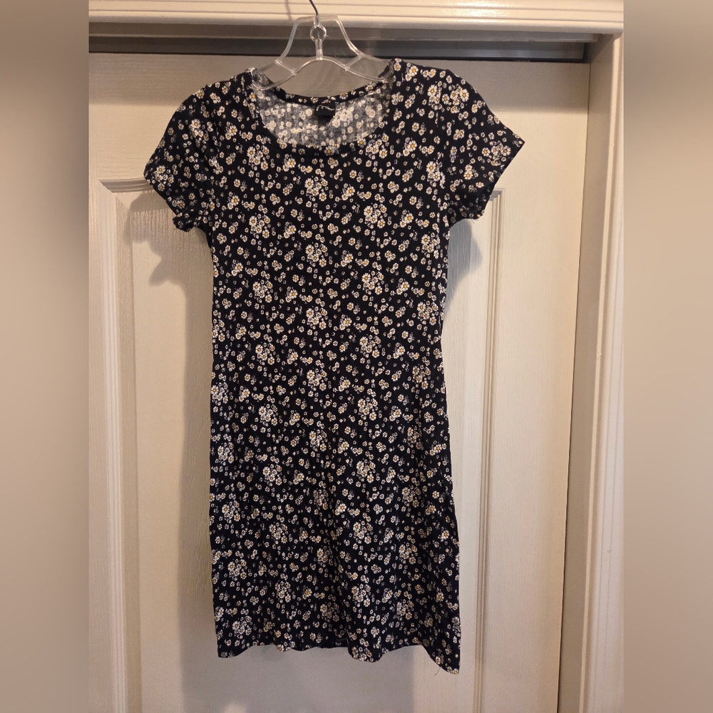 Floral Navy Dress